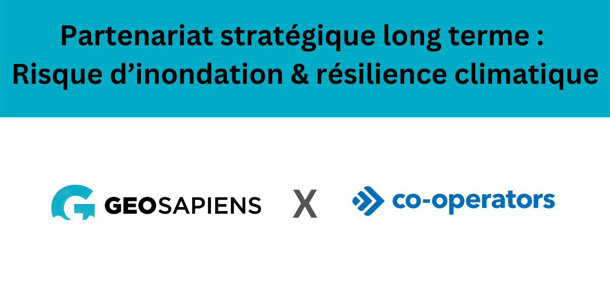 Partenariat stratégique long terme entre Geosapiens et Co-operators.